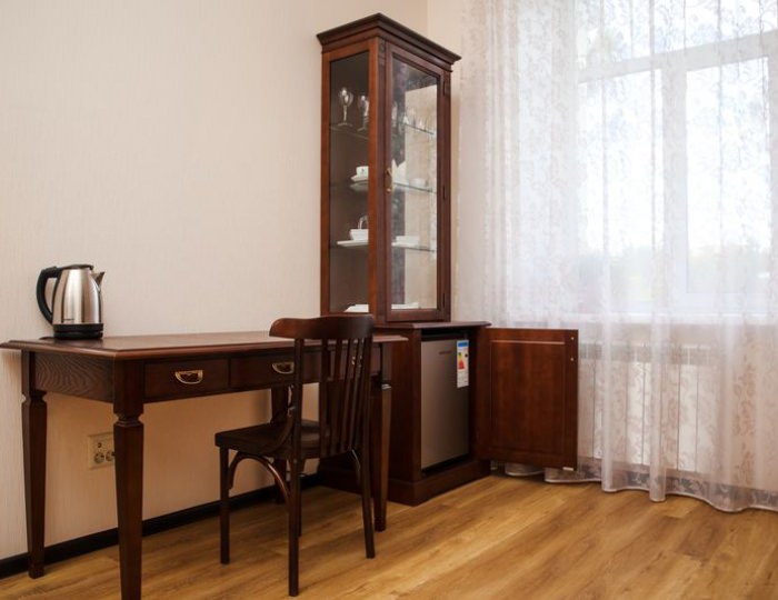 Люкс № 3 двухкомнатный с угловой ванной (к.1) - Санаторий «им. Воровского»